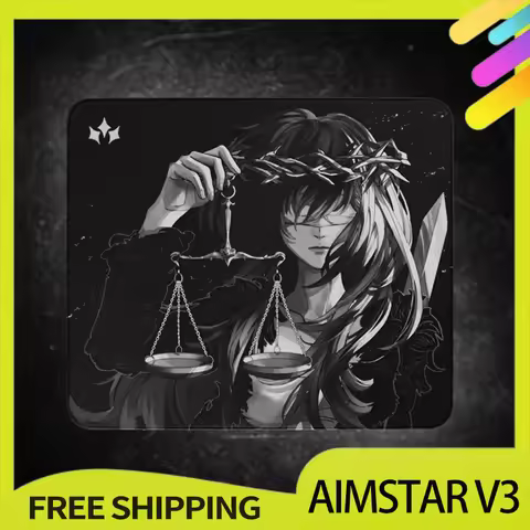 Aimstar Justice Mousepad V3 E-sports Smooth FPS Gaming Mouse pad 4mm Non-Slip Gaming Accessories APE