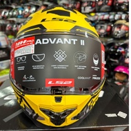 HELMET LS2 FF910 ADVANT II TAPE MATT YELLOW NEW 2025