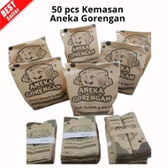 Fried Food Packaging Crispy Tofu Bag/ Fried Food Bag Packaging/ Fried Food Bag/ Paper Bag/ (SUD)