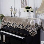 Lace piano cover half cover European piano towel cover towel embroidery fabric piano cover