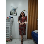 Filipiniana Top and skirt igorot fabric