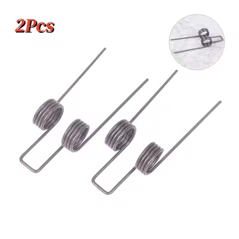 Set of 2 Robust Double Torsion Springs; Outer Diameter 10.5mm, Wire Diameter 1.1mm