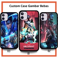 Custom Case Valorant Casing hp Oppo Reno 5F 5 3 4 PRO 2F 4F A1K A15 A15S A54 A55 A74 A31 A53 2020 A7
