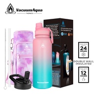 Vacuum Aqua Flask Insulated Tumbler Hot and Cold Thermos Flask Stainless Steel Flask for Sports Outd