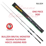 BULLZEN BRUTAL MONSTER IGUANA PLATINUM HDCC3 JIGGING ROD SPINNING / BAITCASTING BC FISHING ROD