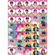 FREEBIES STICKER DECO STICKER KPOP/FREEBIES STICKER ENHYPEN PEN 4X4CM CONTENTS 30 PCS FREE 5 STICKER