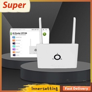 [innersetting.my] 4G LTE CPE Router 2 External Antenna Wireless Home Router LAN 4G SIM Card Router