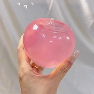 Big Apple Stress Ball Apple Fidget Toys Non-Bounce Squeeze Ball ASMR Sensory Toys for Kids Anti-Stre