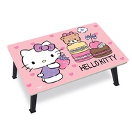 โต๊ะญี่ปุ่น ขนาด 40x60 cm. **ราคาส่ง สนใจทักแชท** ลายHello Kitty สีชมพู ลิขสิทธิ์แท้100% โต๊ะพับ โต๊ะเขียนหนังสือเด็ก โต๊ะเด็ก โต๊ะนั่งพื้น