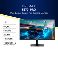 PRISM+ F270i PRO | 27" IPS 200Hz 1ms WQHD Gaming Monitor [2560 x 1440]