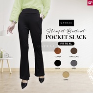 𝐐𝐀𝐘𝐑𝐀𝐀 Seluar Slack Botcut Slimfit Free Size  / Palazzo Casual Long Pants slack pants