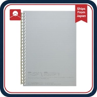 Ring Notebook LIHIT LAB Oopun Black A5 Spiral Notebook