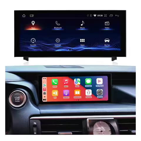 Factory 10.25 Android 13 Car Auto Carplay Navigation Screen Dvd Player for Lexus Is 200 250 300 350 