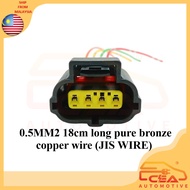 1PCS 4PIN TOYOTA CAMRY LEXUS 4AGE 1JZ 2JZ THROTTLE POSITION SENSOR TPS FORD EVEREST GAS PEDAL SOCKET