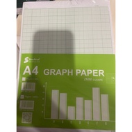 GRAPH SHEET PAPER 480'S 2MM SQUARE 20CM X 26CM