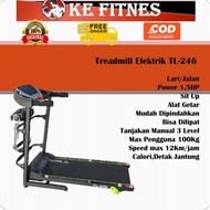 Alat Fitness Lari Alat Olahraga Lari Treadmill Elektrik TL246