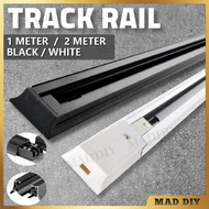 1 METER/2 METER BLACK/WHITE TRACK RAIL/TRACK BAR/TRACK JOINT FOR LED TRACK LIGHT