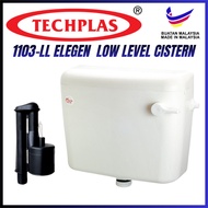 TECHPLAS 1103-LL Elegen Flush Low Level Plastic Flush Cistern Toilet Cistern Tandas Kotak Jamban Kot