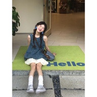 Korean Style Dopamine Design Two-Piece Dress Set - Complete Outfit