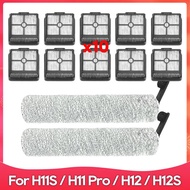 Compatible For Dreame H12  Vacuum Cleaner Roller Soft Hepa Filter Accessory Part