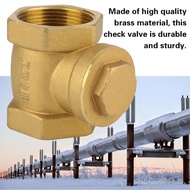 Jiaocha DN32 Female Thread Brass NOn Return Swing Check Valve 232PSI Prevent Water Backflow