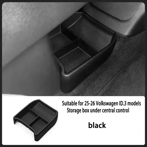 Suitable For 25 Volkswagen ID.3 Facelift Models With A Storage Box Under The Center Console And Inte