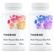 THORNE Multi-Vitamin Elite - Daily Nutritional Supplement - AM Formula Supports Cellular Energy Prod