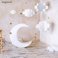 [brightbiu] 16Pcs 3D Cloud Decorations White Hanging Clouds For Ceiling Cloud Party Decorations Clou