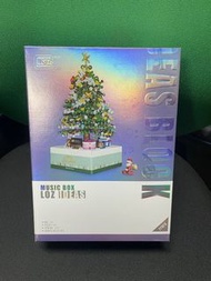 LOZ 街景 迷你積木 STREET MINI LOZ IDAS 聖誕樹 音樂盒 music box