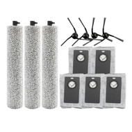 For Uwant U300 / U300 Max Vacuum Cleaner Robot Spare Part Roller Rag Brush Side Brush Dust Bag Repla