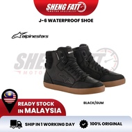 ALPINESTARS J6 Black Waterproof Riding Shoe  Superbike Kasut Motor Alpinestar Boot Shoes Protect Boo