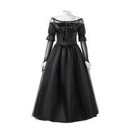Beetlejuice Black Tulle Skirt Costume Cosplay Party Role Play Amine Halloween COSPALY