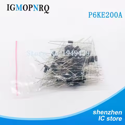 20pcs 600W DO-15 P6KE200A ESD suppressor /TVS diode 600W 200V Unidirect New