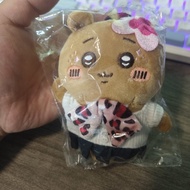Bandai | Cute Hachiware Momonga Gyaru Style Plush Keychain Tan Skin Blue-Eared Cat Bag Usagi Charm P