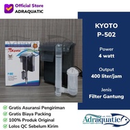 Latest Kyoto P-502 Ultra-Thin Hanging Filter Hob Aquarium Hanging Filter