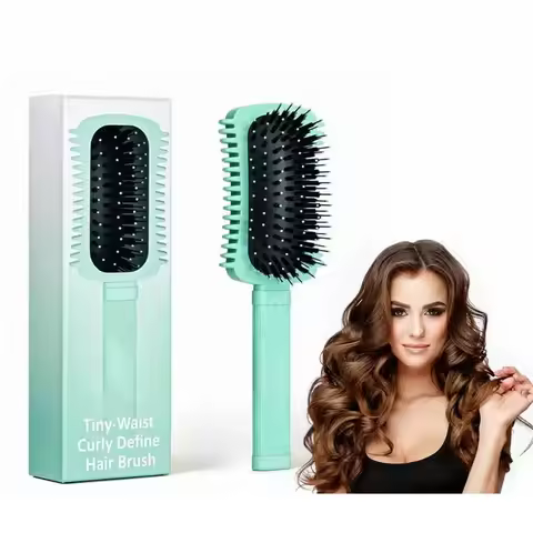 Style Women's Curls Style Comb and Curls Define Brush Bounce Brush for Curl Defining Hair Volume Cur