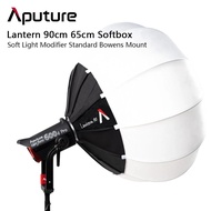 โคมไฟ Aputure 90ซม. 65ซม. Softboxตัวปรับแสงมาตรฐาน Bowens Mount สำหรับ Aputure 300D Mark II 120D 120