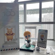 Disnep迪士尼100週年奇妙系列郵票盲盒-灰姑娘手辦/擺件/裝飾