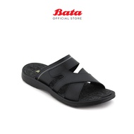 BATA Freud Men Black Sandal 8616080 Kasut Sandal Lelaki