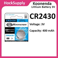 Koonenda CR2430 Battery Lithium Battery 3V 2430
