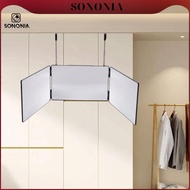 [SONONIA] 3 Way Mirror for Hair Cutting Beauty Vanity Mirror Barber Tool for Styling Braiding
