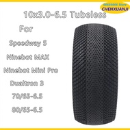 【Unbeatable Prices】 10 Inch Tubeless Tire 10x3.0-6.5 For Speedway 5 Ninebot Max G30 G30p Dualtron 3 80/65-6.5 70/65-6.5 Widen Wheel