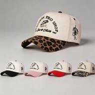 1ชิ้น หมวกผู้ชายสองสี "WESTERN PRO SHOP" ปักตัวอักษร หมวกปรับขนาดได้, หมวกกันแดดป้องกันรังสี UV, เหม