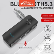 T66 Bluetooth 53 Car Receiver Adapter with 35mm AUX for Hands-Free Wireless Audio T66 Penerima Bluet