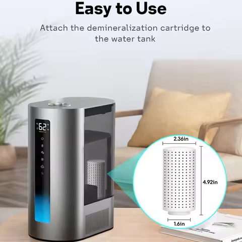 A07R Demineralization Cartridge For Dreo Humidifier HM713S HM717S HM713 HM512S Filter Hard Water 2Pc