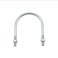 UBOLT CLAMP U/ Bolt U-BOLT/ 1/4" X 3/4" + 2 GALVANIZED nuts 1/4" X 3/4"