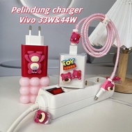 Vivo 33w & 44w & 18W & 15W Charger Cable Protector Adapter Protector Charger Head Protector Charger 