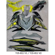 EXCITER Y15 V1 V2 V3 COVERSET MX KING 2023 MERAH COVER DADA INDON STANDARD COVERSET LEMON MXKING RC 