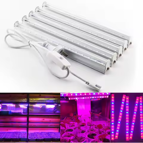 1/5pcs Led plant Grow Light T5 Tube red blue vegetable growing for Flower Plants Hydro indoor greenh