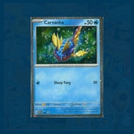 Carvanha (SVP093) Scarlet And Violet Promos | Pokemon TCG Card